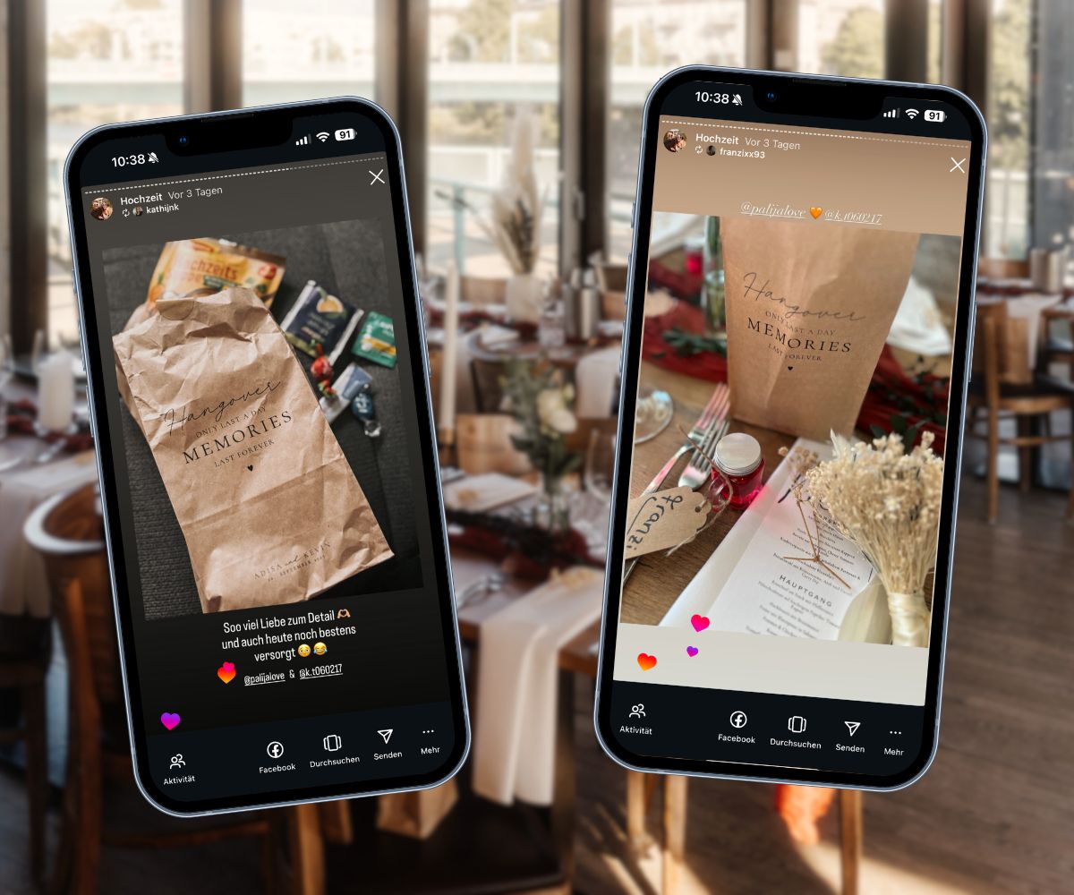 Personalisierter Name und Datum
