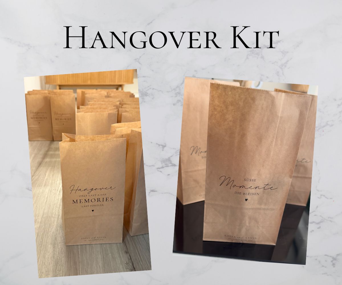 Hangover Kit - WEDDING