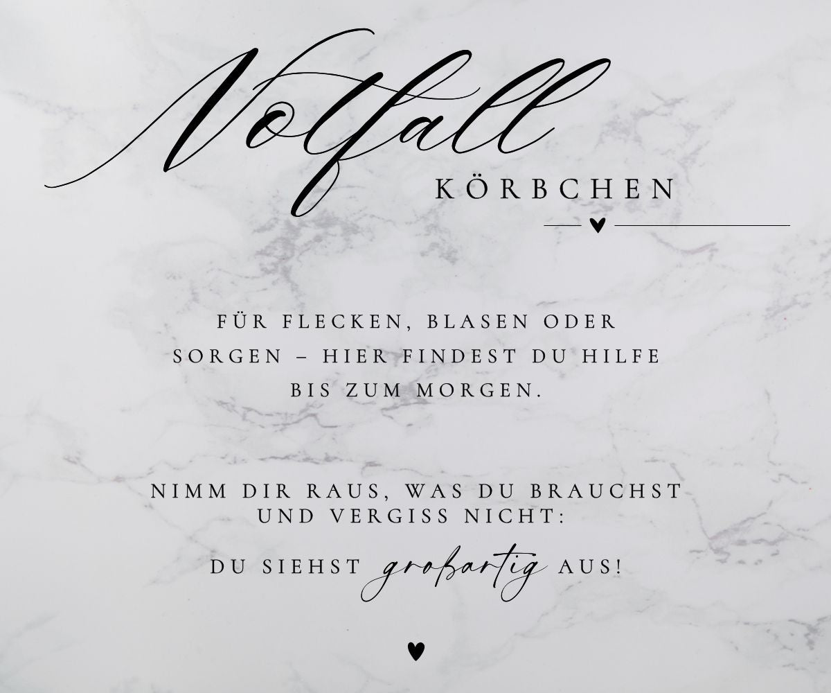 Notfall Körbchen- WEDDING
