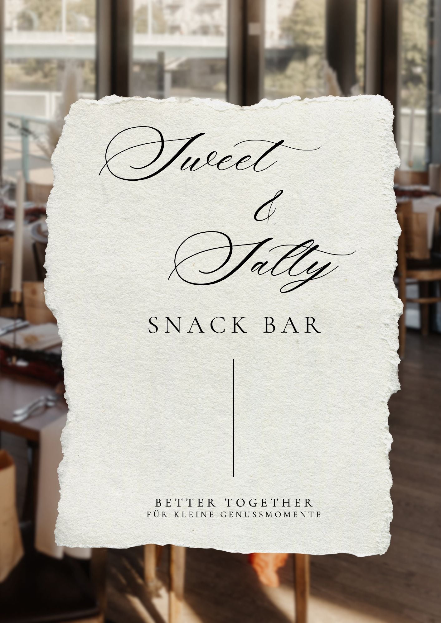 Sweet & Salty Snack Bar- WEDDING