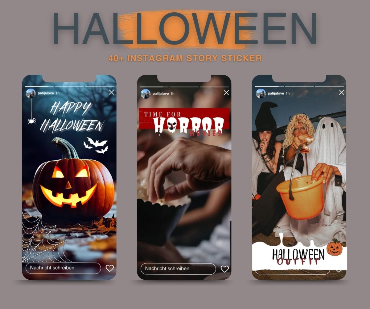 HALLOWEEN | 40+ STORY STICKER - palijalovedesign