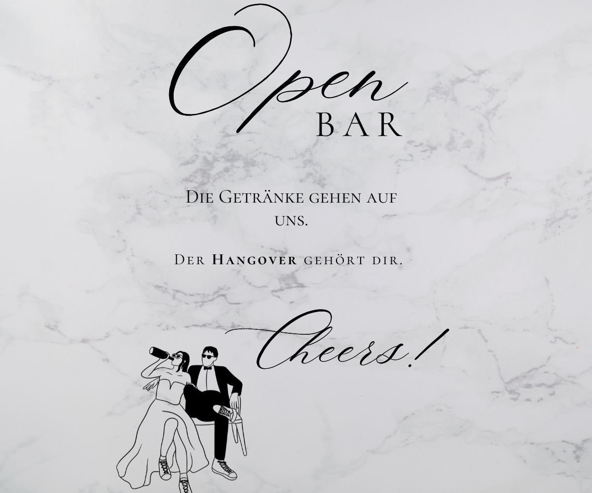 Open Bar - WEDDING