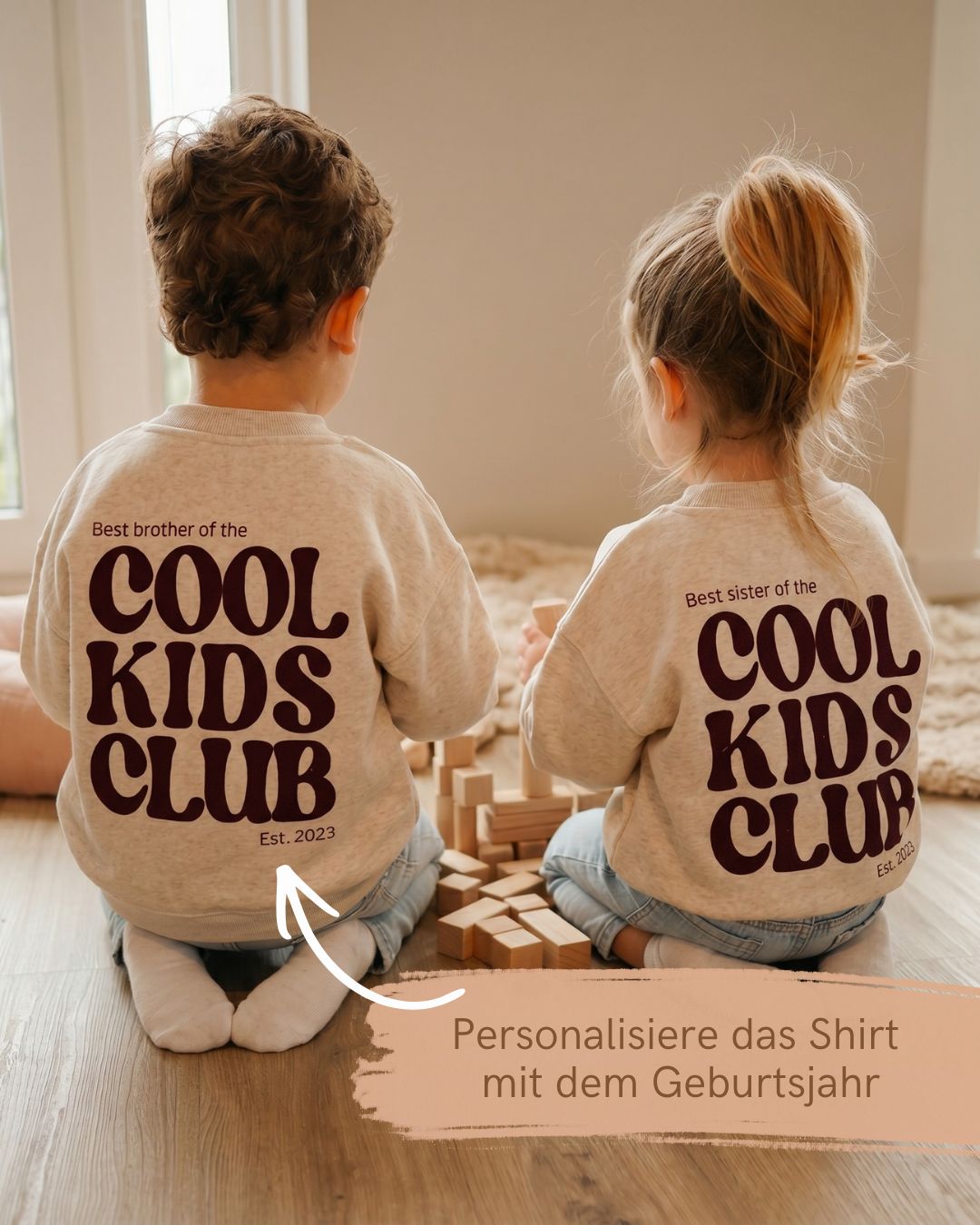 Bügelbild "Cool Kids Club"