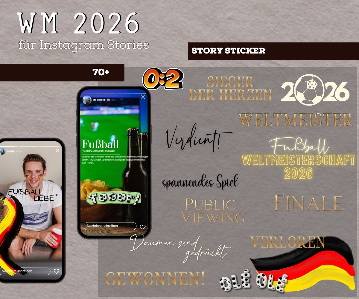 WM 2026 | 70+ Story Sticker